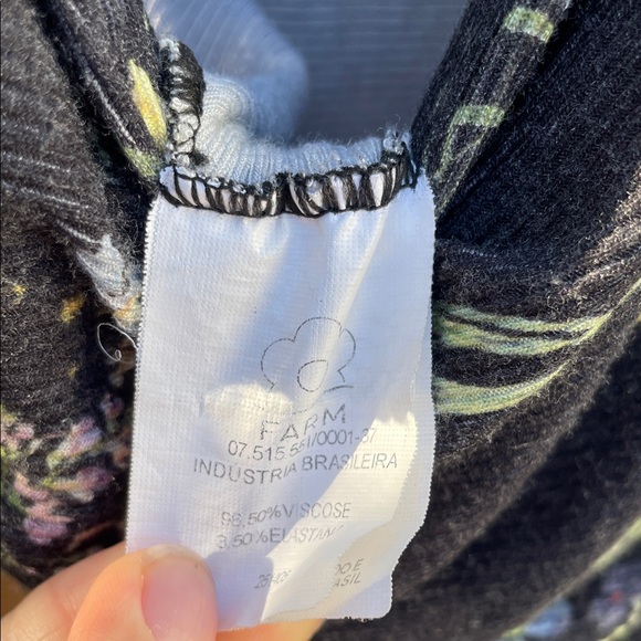 Farm Rio Wildflower Midi Knit Dress - Picture 9 of 9